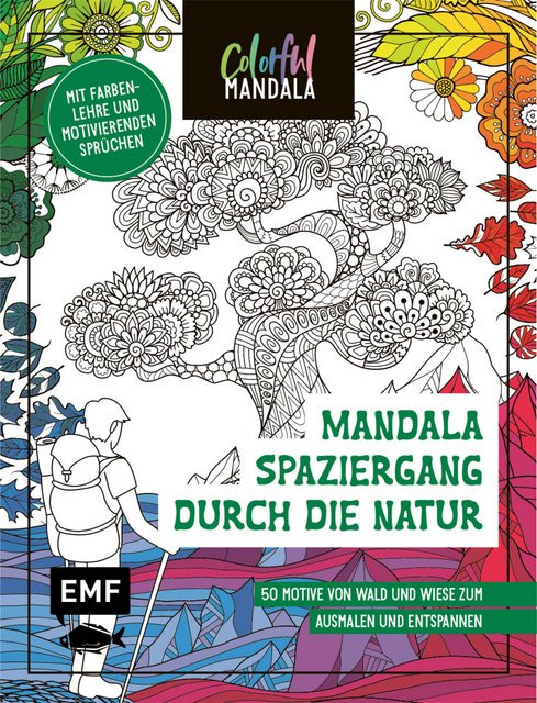 EMF Colorful Mandala Spaziergang durch die Natur Edition Michael Fischer Multicolor - Bild 1