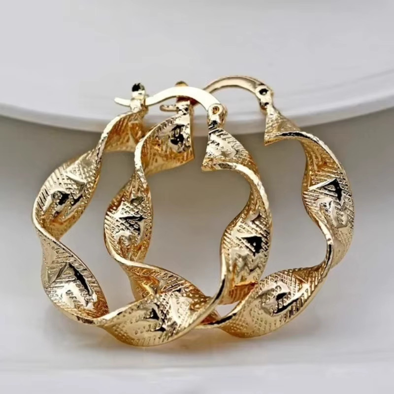 YoYo Creolen, Gold, Damen - Bild 3