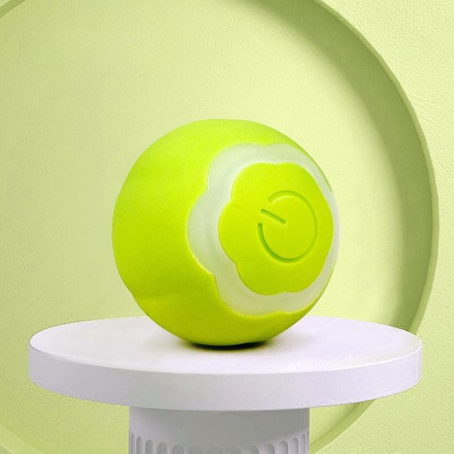 Lustiger Katzenball, elektrischer rotierender leuchtender Ball, Katzenspielzeug - Bild 1