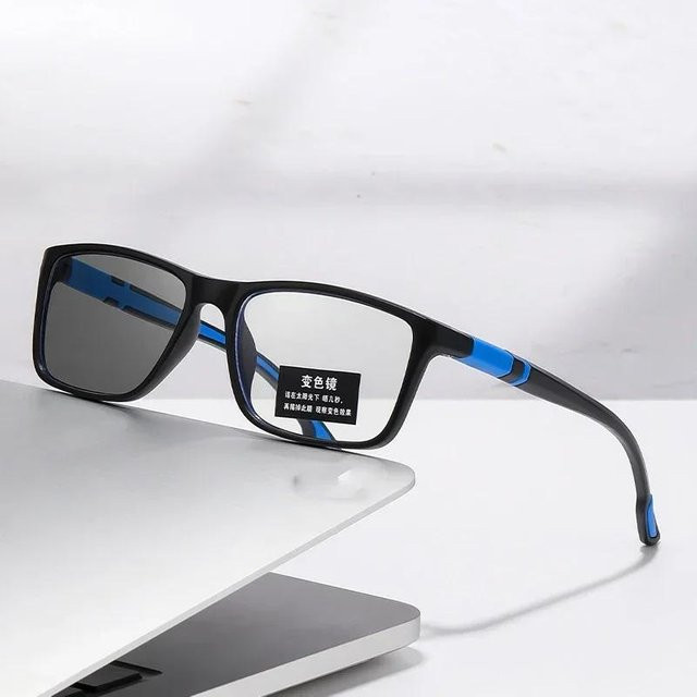 Sonnenbrille Unisex, Vollrand, Square, Plastic, White - Bild 1