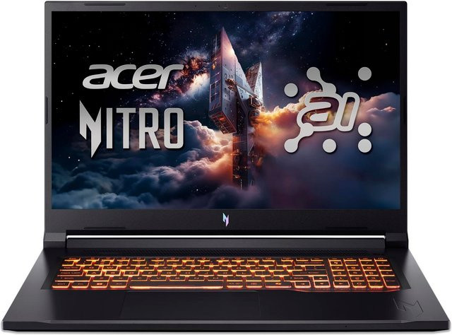 Acer Nitro V 17 Gaming Laptop ANV17-41-R55T in Schwarz mit 17,3 Zoll Full HD Display, AMD Ryzen 7, 16 GB RAM, 1 TB SSD und NVIDIA GeForce RTX 5070 - Bild 1