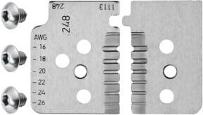 Knipex 12 19 14 1 Satz Ersatzmesser für 12 12 14 in Silber - Bild 1