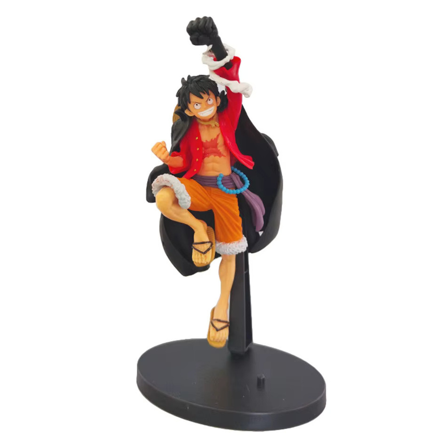Bandai One Piece Luffy mit Umhang, Actionfigur, 3-teiliges Set - Bild 3
