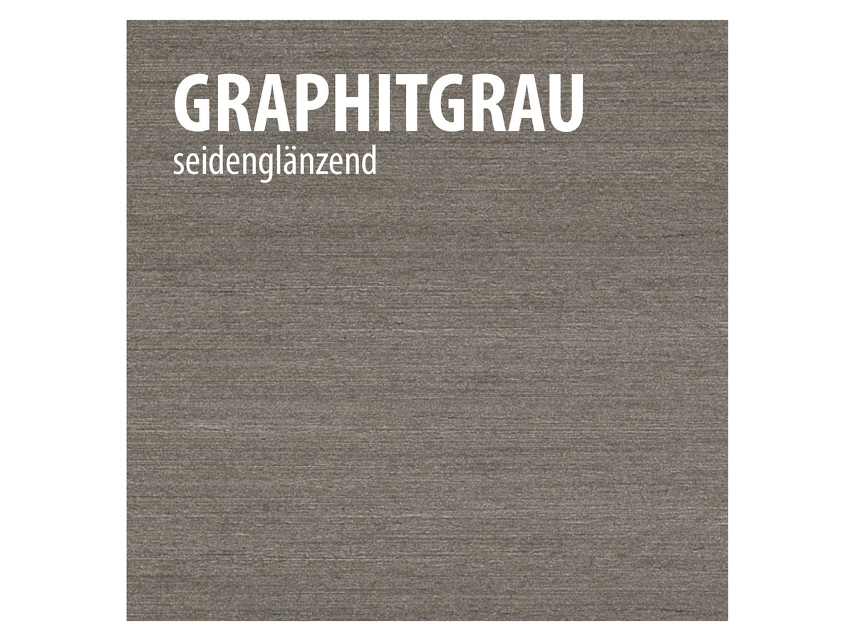 Baufix Zaun- und Gartenlasur Graphitgrau Seidenglänzend 5 Liter - Bild 2