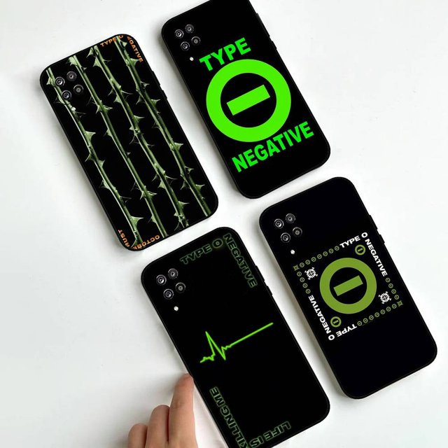 Rock Band T-Type O N-Negative Handyhülle Soft Cover für Samsung Galaxy S21 S22 S23 S24 S25 S26 Ultra FE Plus 5G und A52S - Bild 1