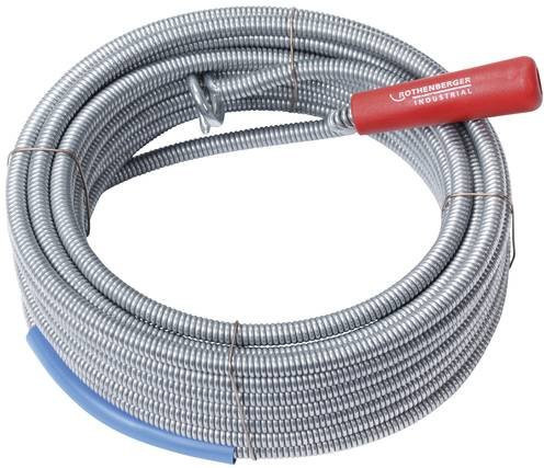 Rothenberger Industrial Rohrreinigungswelle 072986E in Silber, Länge: 10 m, Durchmesser: 9 mm - Bild 1
