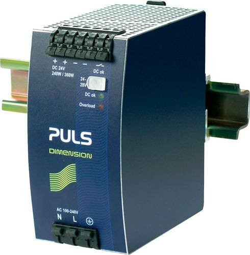 PULS QS10.241-C1 Hutschienen-Netzteil 24V 10A 240W Farbe: Blau - Bild 1
