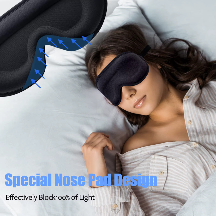 3D Schlafmaske, Unisex, Lichtschutz - Bild 3