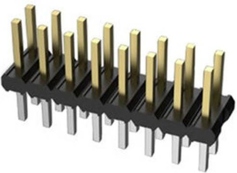 Amphenol Stiftleiste Standard 10075024-S01-05ULF in Schwarz - Bild 1
