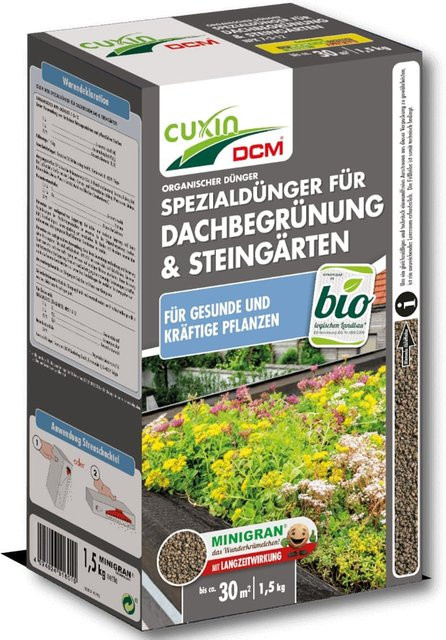 Cuxin Spezialdünger für Dachbegrünung und Steingärten - Bild 1