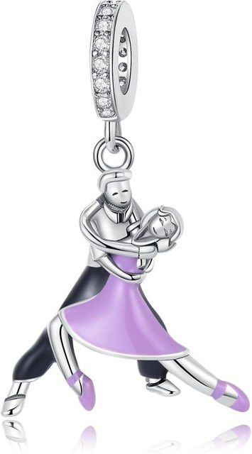 Annier Charms Silber, Lateinischer Tanz, Kupferbeschichtet, Unisex - Bild 1