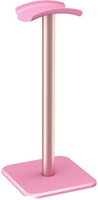 Honor Electronics Kopfhörerständer aus Aluminiumlegierung mit Siebdruck-Logo in Rosa - Bild 1
