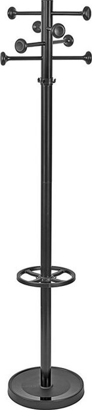 Maul Garderobenständer MAULgrando Schwarz mit 16 Haken aus Stahl, Durchmesser: 36,5 cm, Höhe: 175 cm - Bild 2