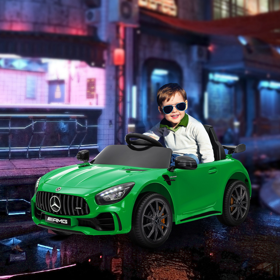 Aiyaplay Kinder Elektroauto, Grün, mit Fernbedienung, ab 3 Jahre - Bild 2