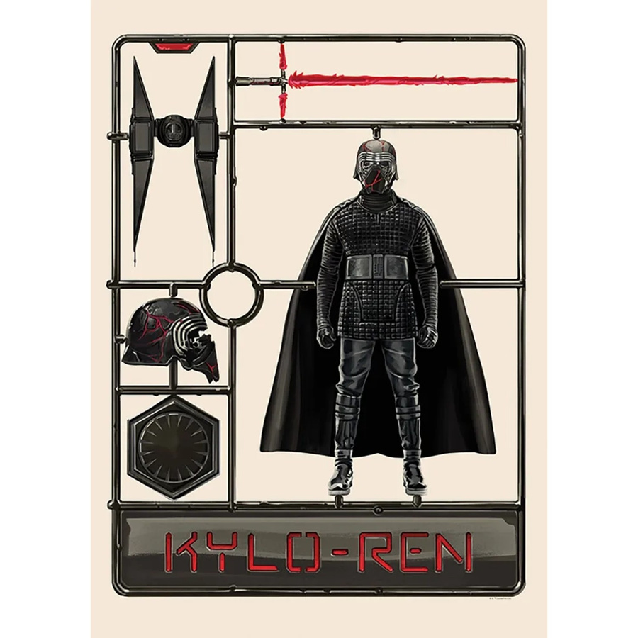 Komar Wandbild Star Wars Kylo, bunt, B: 50 cm, H: 70 cm - Bild 2