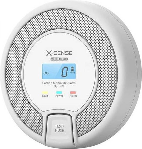 X-Sense CO03D-W Rauchwarnmelder batteriebetrieben in Weiß - Bild 1