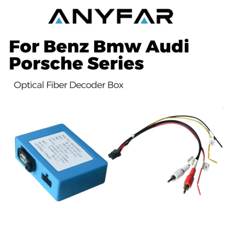 ANYFAR Auto-Multimedia-Player mit erweiterten Anschlussmöglichkeiten für Mercedes Benz, Audi, BMW, Porsche und VW in Transparent - Bild 1