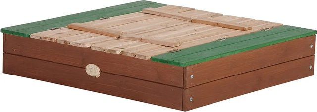 AXI Sandkasten Ella aus Hemlock Holz in Braun, B/T/H: 100 x 95 x 20 cm - Bild 4