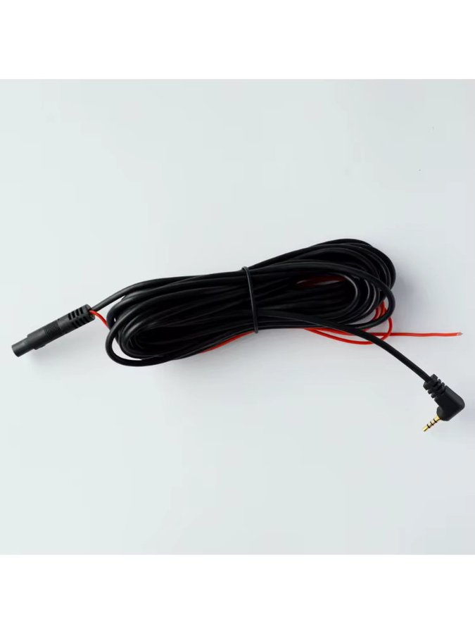 QXNY Verlängerungskabel 5,5 m mit 5-Pin-Draht und 2,5 mm Stecker in Schwarz für Auto Recorder, Dashcam und Backup-Kamera - Bild 5