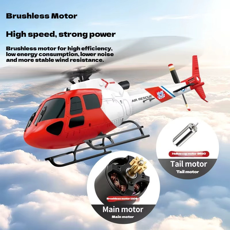 Wltoys RC Helikopter K150 As350 Little Squirrel, ferngesteuert - Bild 5