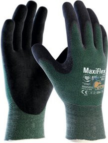 aTG Handschuh MaxiFlex Cut AD-APT in Grün und Schwarz, Größe 11, Nitrilbeschichtung, EN 388 - Bild 1