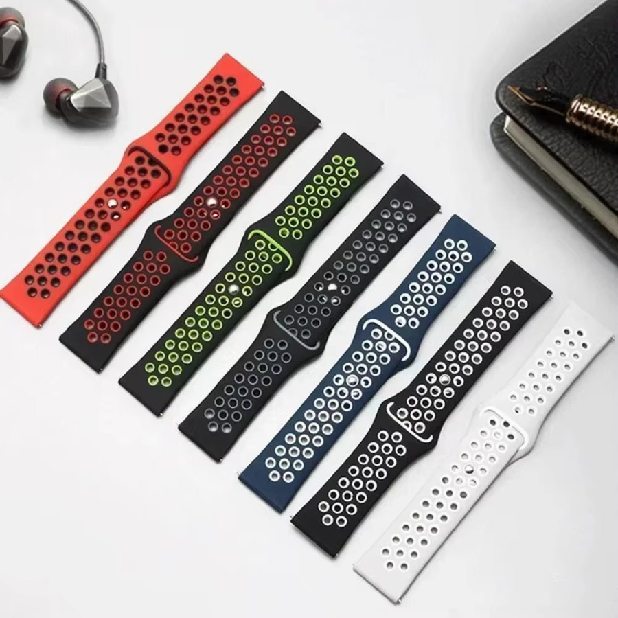 CMF by Nothing Uhrenarmband Silikon, 22 mm, Schwarz, Unisex - Bild 5