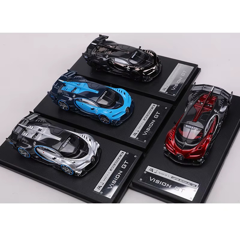 Maisto Vision GT, Spielfahrzeug, 1:64, Metall, Grau - Bild 4