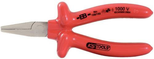 KS Tools Flachzange aus Werkzeugstahl in Rot, Länge: 160 mm - Bild 1
