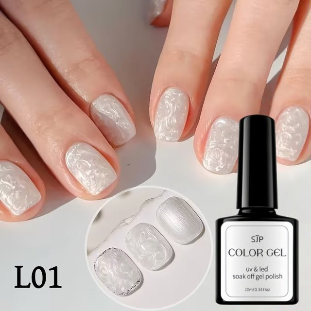 SJP Neuer Faden-Gel-Nagellack, L02, Glänzend - Bild 1
