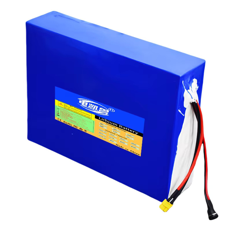 DIANKAISHOU Elektrofahrzeugbatterie 60V mit BMS und 67,2V 5A Ladegerät, Blau - Bild 3