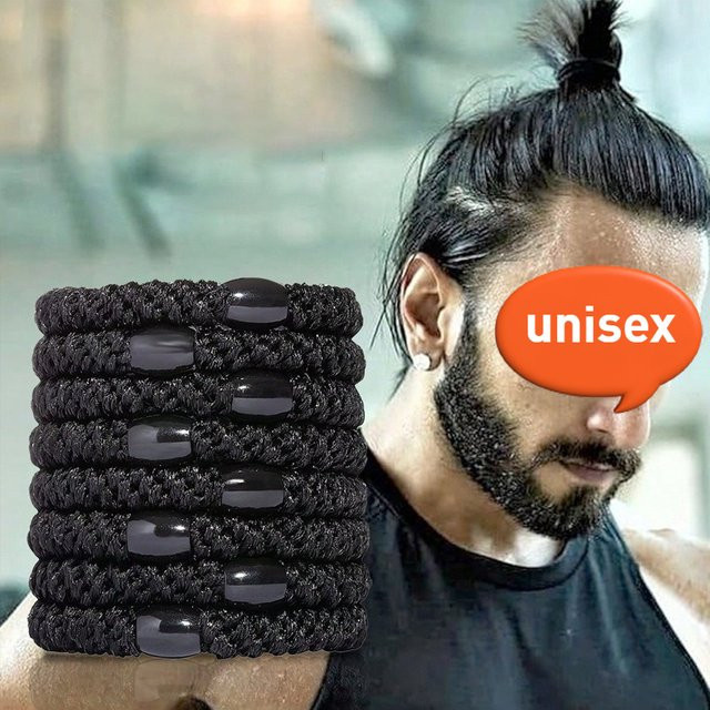 HugesGirl Haargummis Scrunchies, 5 Stück, Unisex - Bild 1