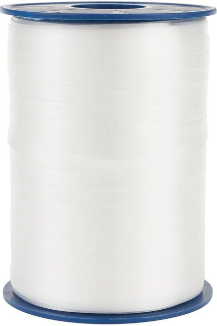 Präsent Kräuselband aus Polypropylen in Weiß, 500 m - Bild 1