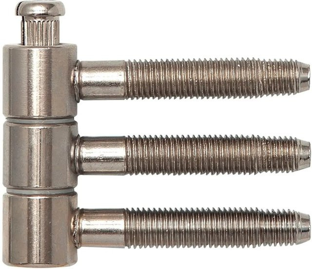 SFS Einbohrband Steckband 3-teilig, ø 16 mm, Höhe: 4,67 cm, vernickelt, silber - Bild 1
