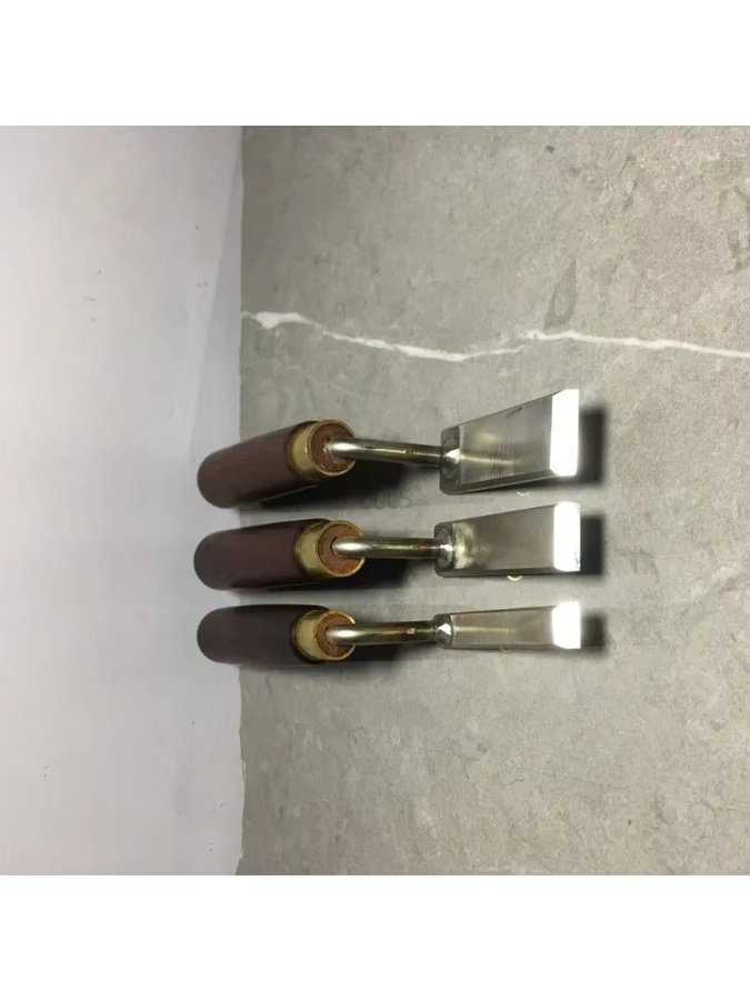 LTOOLS Schwanenhals-Schaufel aus weißem Stahl für Holzschnitt in Weiß - Bild 7
