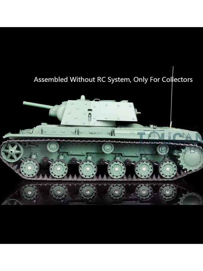 Heng Long Sowjetischer KV-1 Modell, statischer Panzer, 1:16, Kunststoff - Bild 2