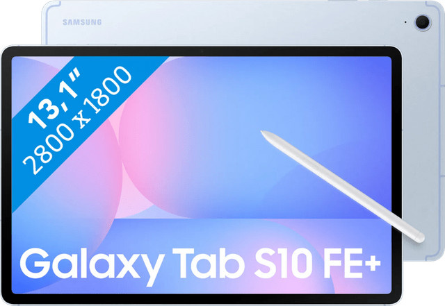 Samsung Galaxy Tab S10 FE Plus 13,1 Zoll Wi-Fi 256 GB Hellblau - Bild 1