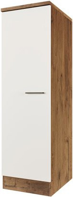 Flex-Well Vorratsschrank Avila in Weiss, moderner Küchenschrank mit Scharniertüren und frei wählbarer Anschlagrichtung, H x B x T: 168,5 x 60,0 x 37,5 cm - Bild 1
