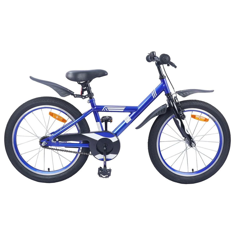 vidaXL Kinderfahrrad 20 Zoll Dunkelblau für 6-11 Jahre - Bild 2