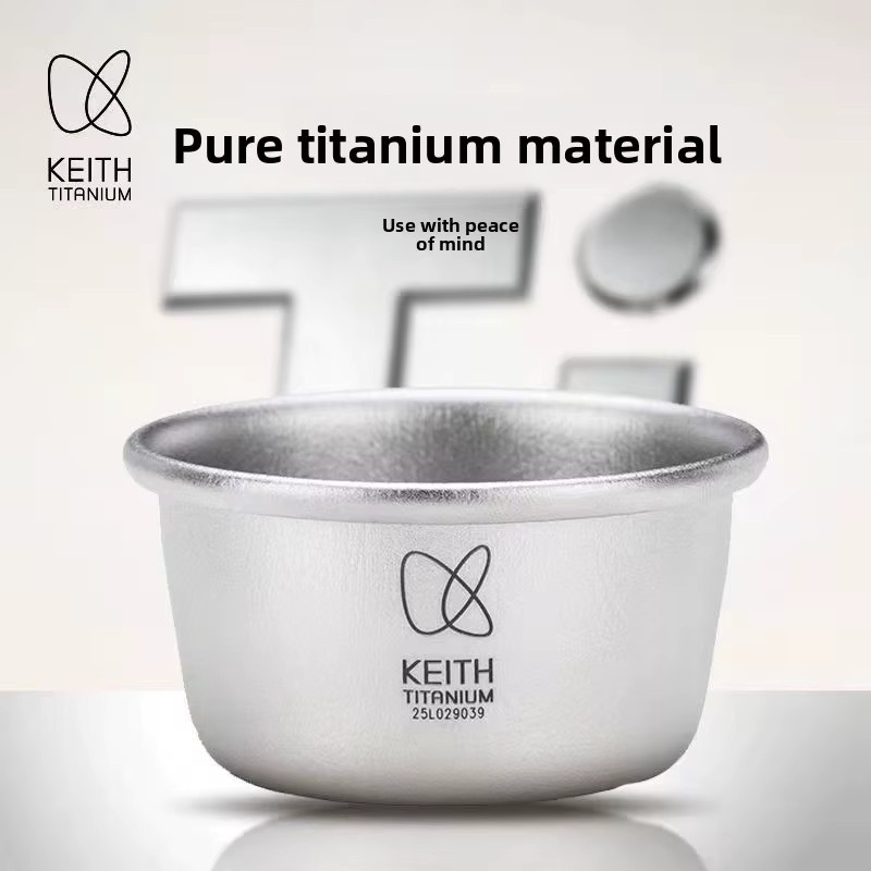 KEITH Titan-Mini-Behälterset, 4 Stück luftdichte Dosen für Pillen, Gewürze oder Tee in Silber mit Aufbewahrungstasche - Bild 2