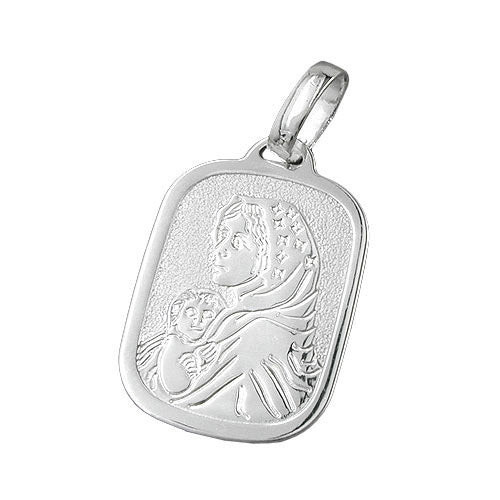 SIGO Anhänger Maria mit Jesuskind, 925 Silber, Unisex - Bild 1