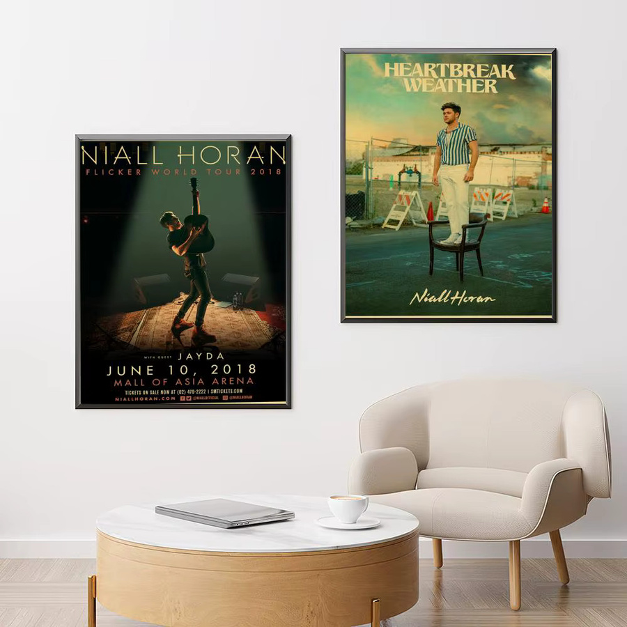 Niall Horan One Direction Poster HD wasserdichte Wanddekoration selbstklebend mehrfarbig - Bild 4