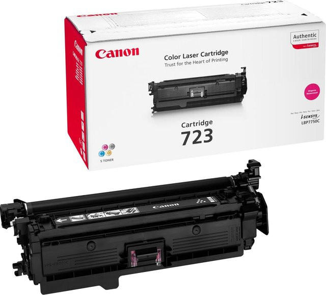 Canon 723 M Original Tonerpatrone Magenta für i-SENSYS LBP7750Cdn - Bild 1