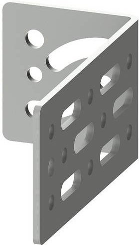 Siemens Universalbefestigungswinkel aus Stahl in Silber, 1 Stück - Bild 1