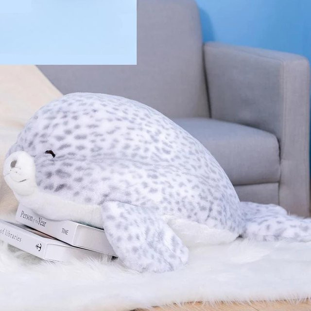 BC Pet Supplies Gefleckter Hai, Meerestier-Plüschtier, großes Sofa-Plüschkissen, ab 3 Jahre - Bild 1