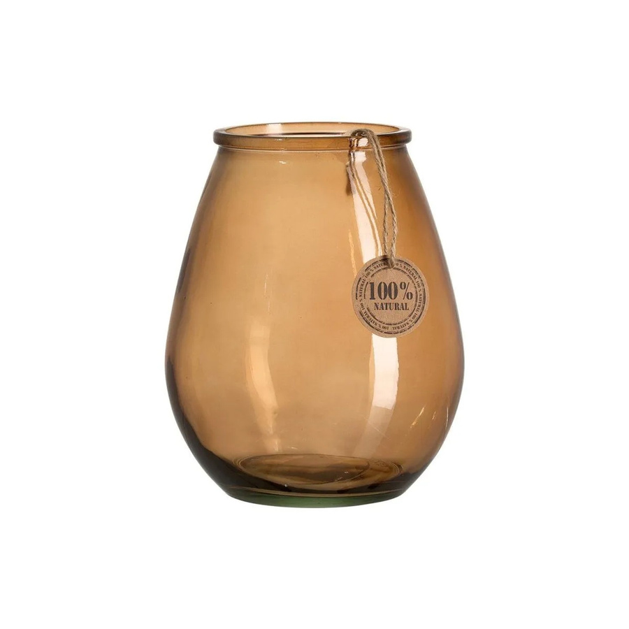 Ritzenhoff & Breker Marokko Windlicht aus Glas in Braun im Boho-Stil, Höhe: 23,5 cm - Bild 2