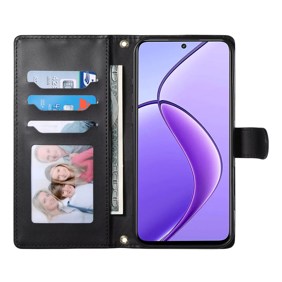 Leder Umhängetasche mit Kartenetui und langem Lanyard für Samsung Galaxy S26 Ultra S25 S24 S23 FE S22 S21 Plus A16 A36 A17 in Pink - Bild 2