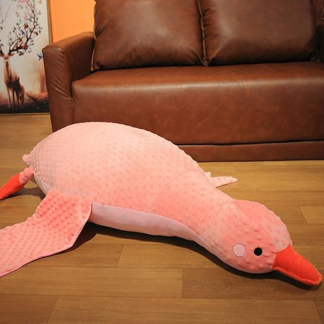 MIAOOWA Massage Ente Plüsch Spielzeug, 70cm, ab 12 Jahren - Bild 1