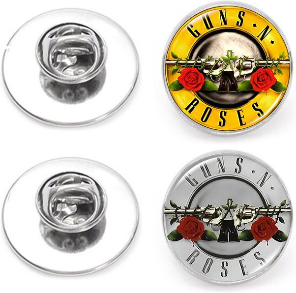 FIMAODZ Brosche Edelstahl, Logo, Damen und Herren - Bild 1