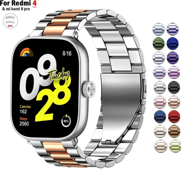Uhrenarmband Edelstahl, Silber, Unisex - Bild 1