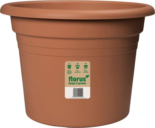Florus Pflanztopf Mediterran Cilindro in Terra mit Durchmesser: 25 cm - Bild 1